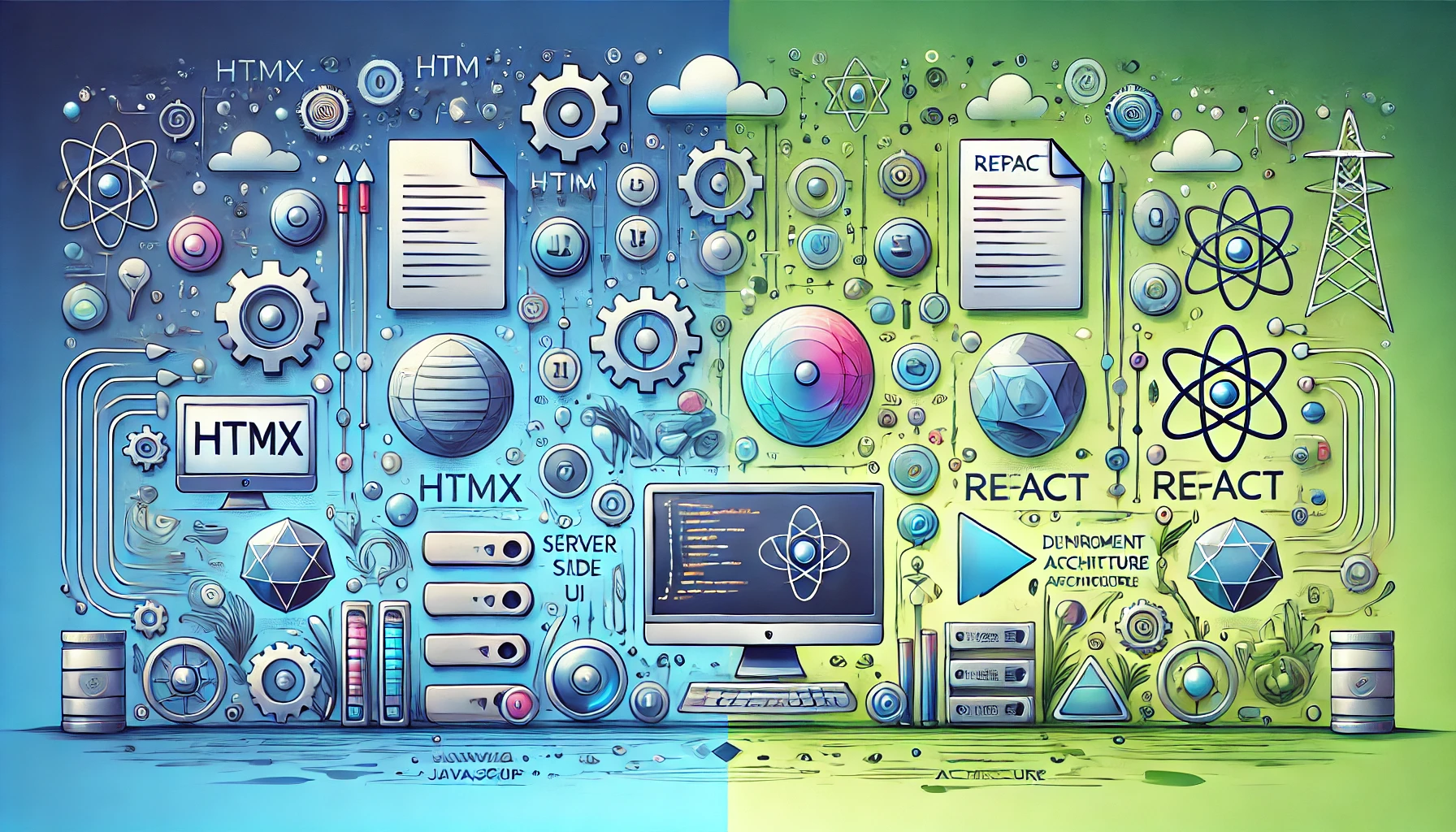 HTMX vs React: A Comparative Analysis for Modern Web Development